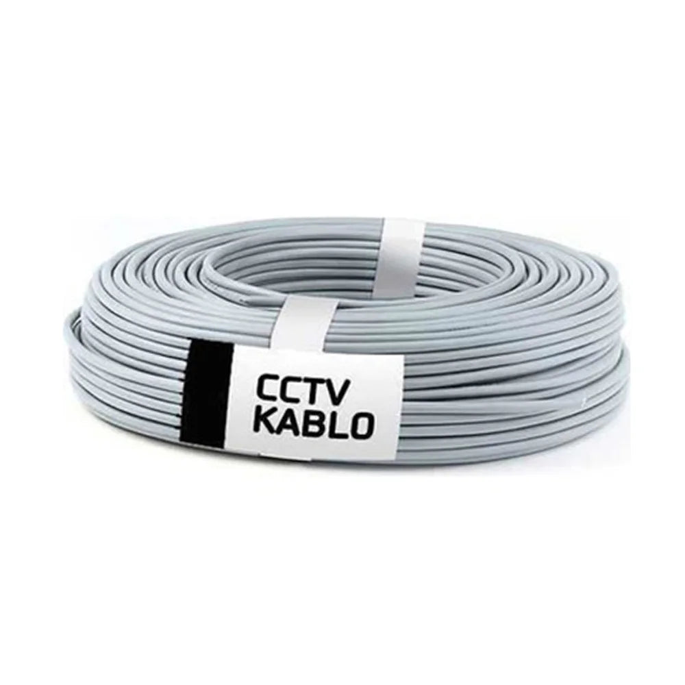 Balandi Gold 2+1 %100 Bakır CCTV Kamera Kablosu 100mt(2x0.34)