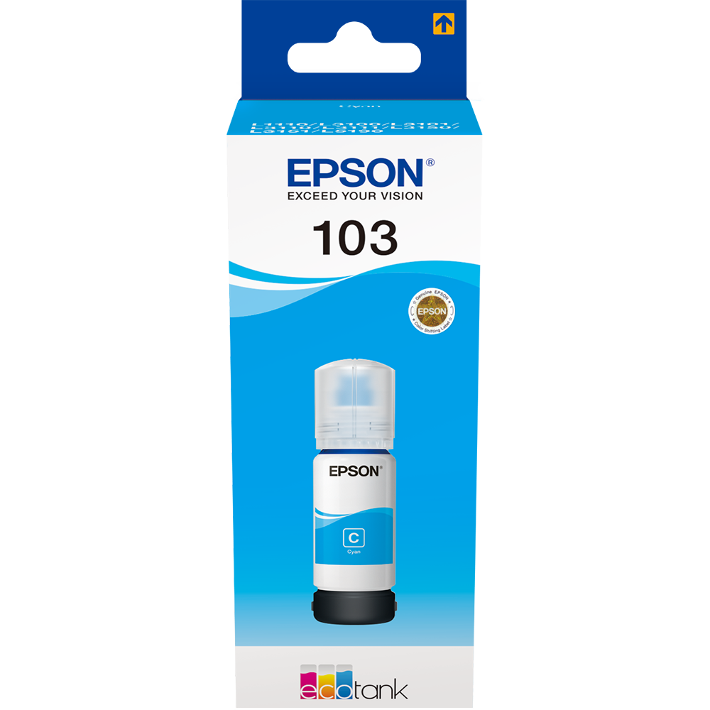 Epson C13T00S24A Ink bottle 103 Cyan EcoTank