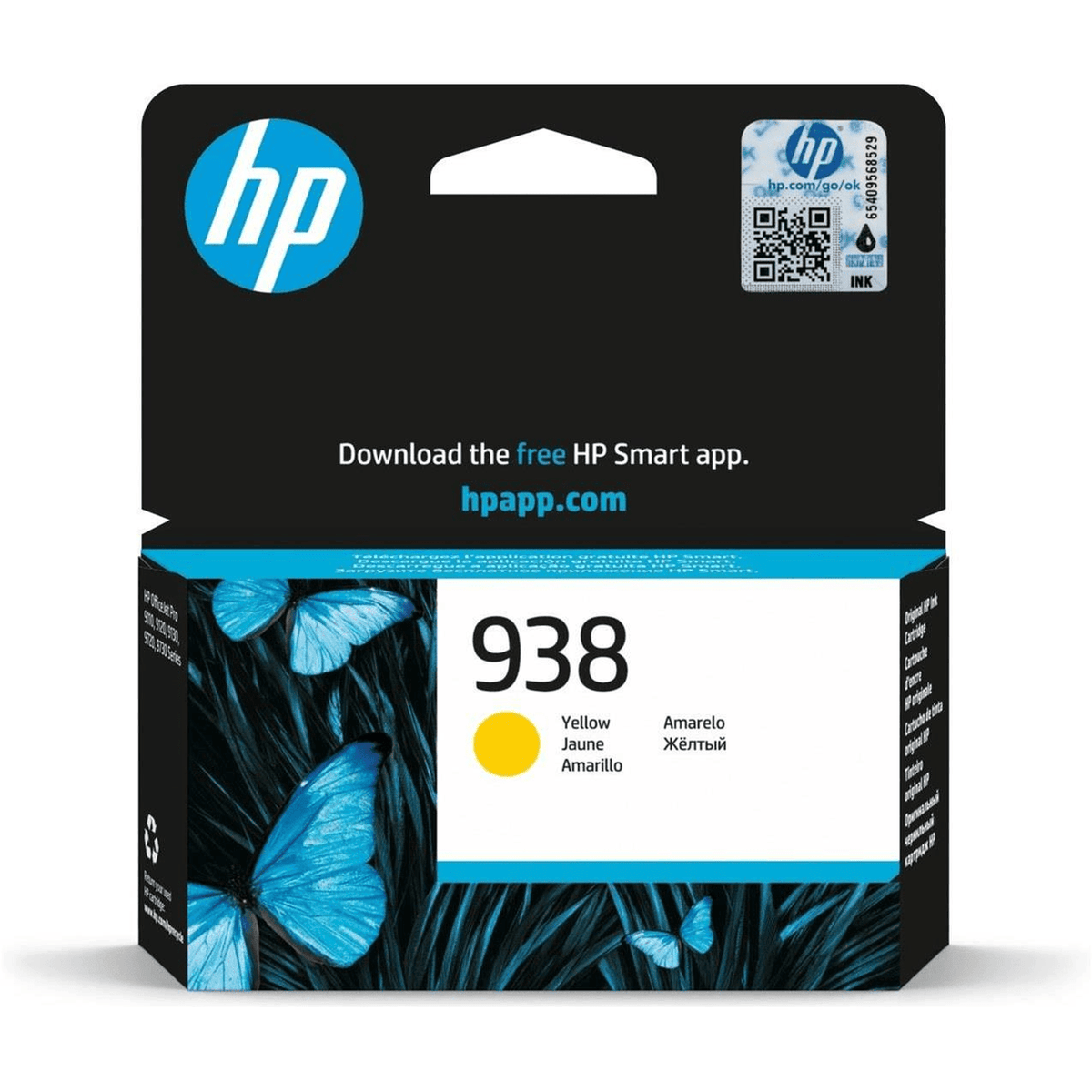 HP 938 Yellow Sarı Kartuş 4S6X7PE