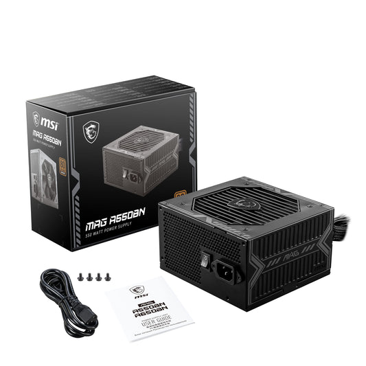 MSI MAG A550BN 550W 80+ Bronze Güç Kaynağı