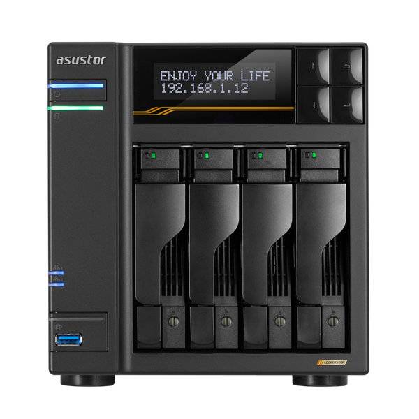 Asustor AS6804T 4 Disk Yuvalı (4X24TB) NAS Cihazı