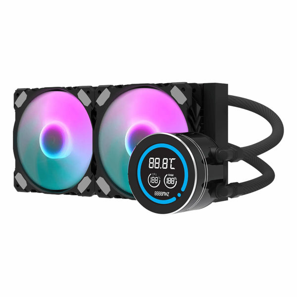 AIGO DN240D ARGB LCD 240mm Siyah Sıvı Soğutma 1851/AM5