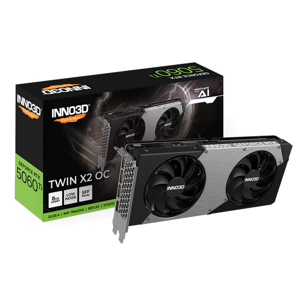 Inno3D RTX5060Ti 8GB Twin X2 OC 128Bit GDDR7