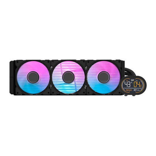 AIGO DH360D ARGB LCD 360mm Siyah Sıvı Soğutma 1851/AM5