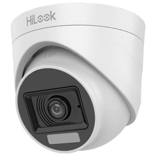 HiLook THC-T127-LPC 2MP Analog 2.8mm ColorVu Gece Renkli Turret Güv. Kamerası
