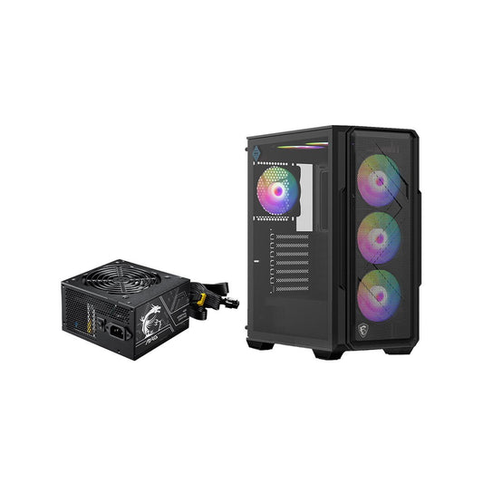 MSI MAG FORGE 151A B75 RGB 750W 80+ Bronz ATX Mid Tower Kasa
