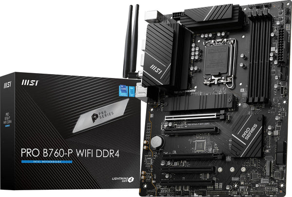MSI PRO B760-P WIFI DDR4 SOKET 1700 5333(OC)