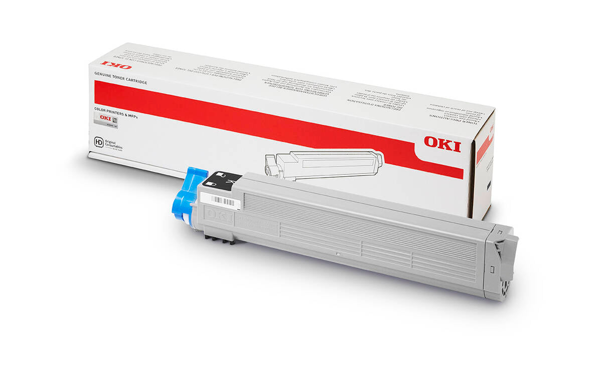 OKI 43837136 SiYAH TONER C9655 - BLACK TONER - 22,500 SAYFA