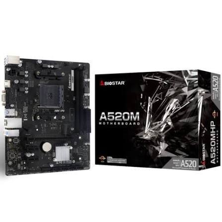 Sens Bilişim | Biostar A520MHP AMD AM4 DDR4 4400 HDMI VGA M2 mATX | Görsel 1