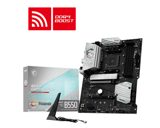 Sens Bilişim | MSI B550 GAMING WIFI AM4 DDR4 4866(OC) | Üretici görseli 1
