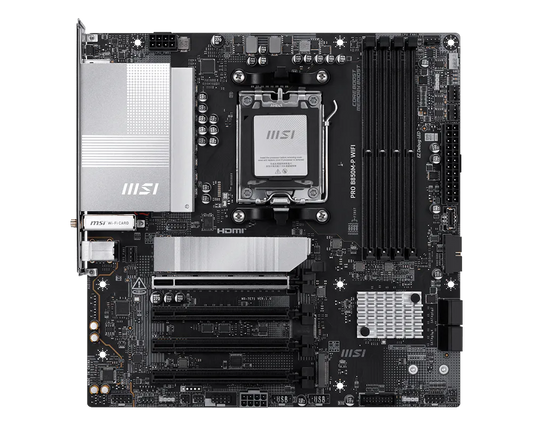 Sens Bilişim | MSI MB PRO B850M-P WIFI AM5 DDR5 8200(OC) | Üretici görseli 2