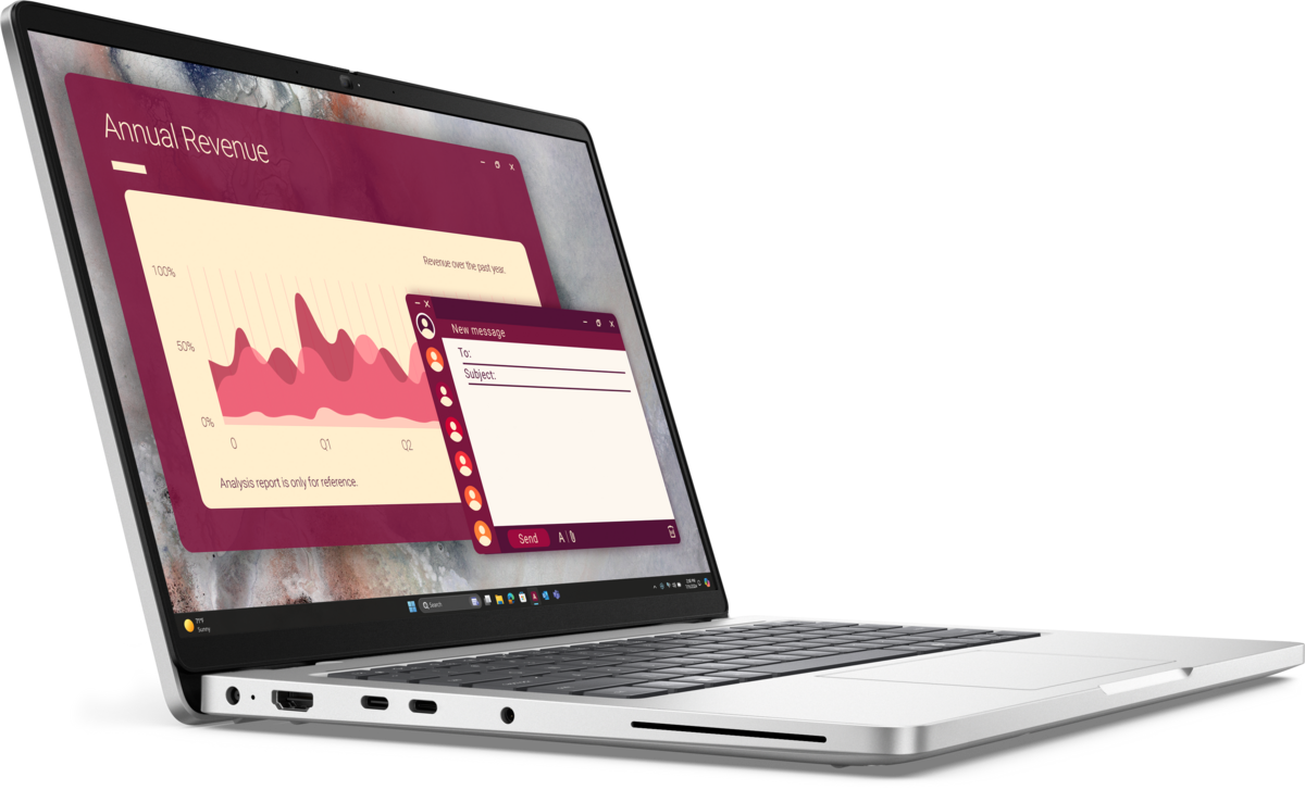 Sens Bilişim | Dell Pro 14 PC14250 14″ Notebook — görünüm 2