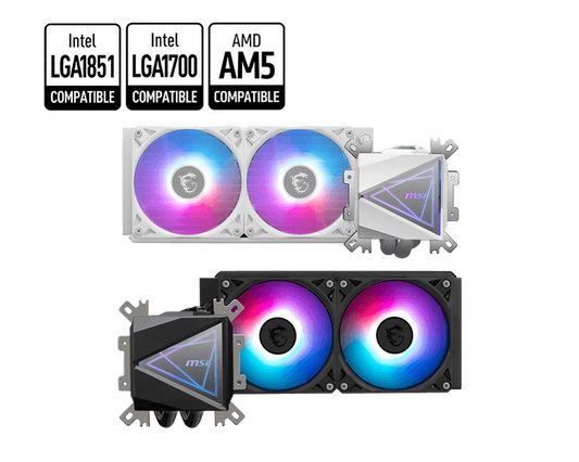 Sens Bilişim | MSI MAG CORELIQUID I240 240mm Sıvı İşlemci Soğutucu 1851/AM5 | Üretici görseli 1