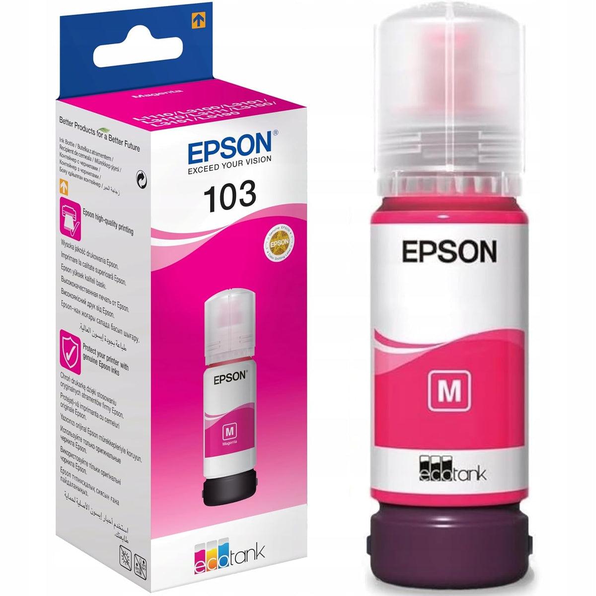 Epson C13T00S34A Ink bottle 103 Magenta EcoTank
