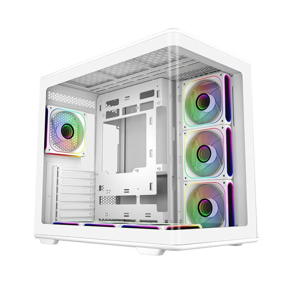 Cooler Master Elite 600 Curve TG ARGB Mid Tower Kasa PSU YOK