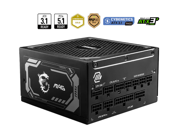 MSI MAG A1250GL 1250W 80+ Gold Güç Kaynağı