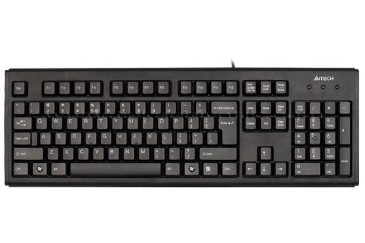 A4 Tech KM720 F Kablolu Klavye Siyah USB