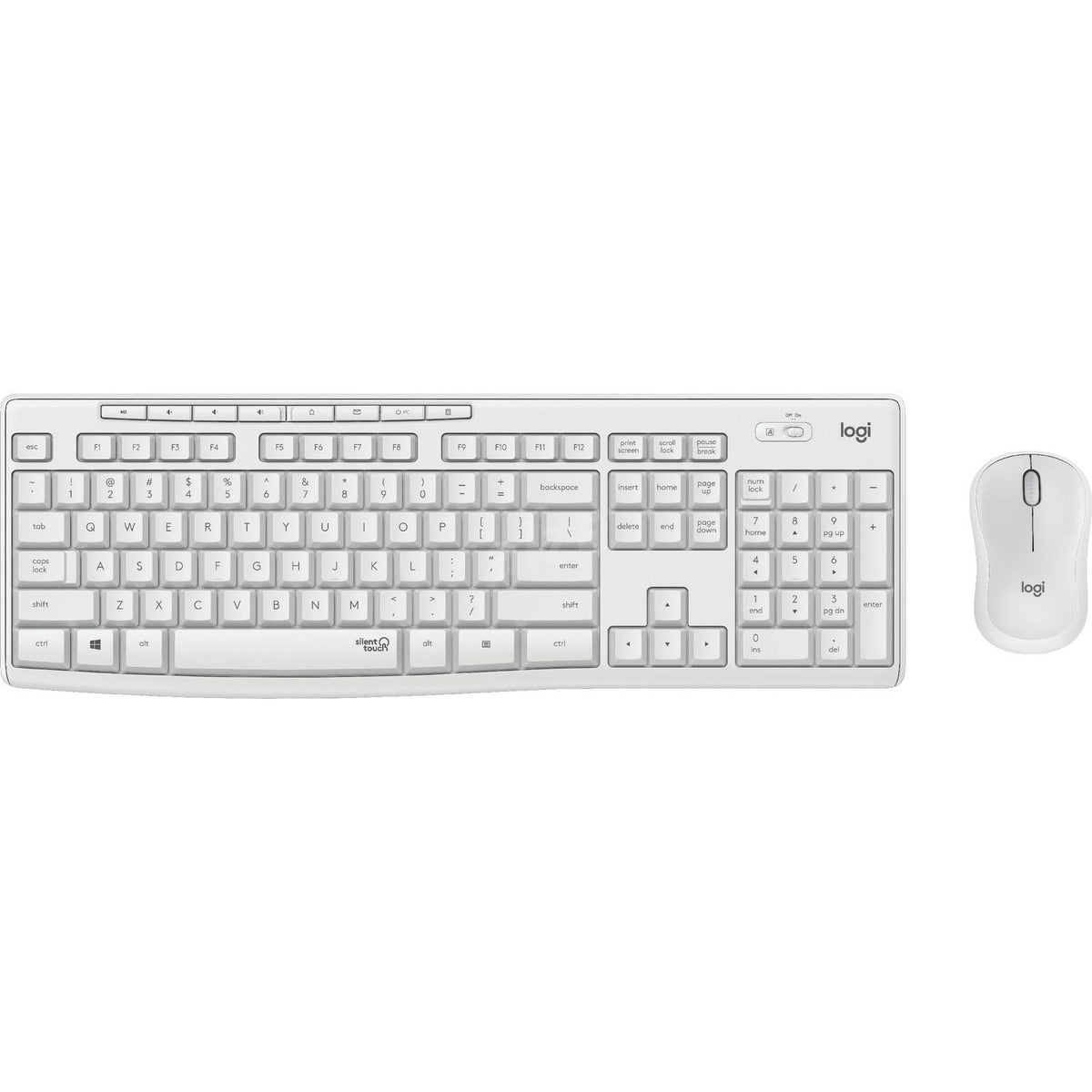 Logitech MK295 Kablosuz Klavye Mouse Set Beyaz 920-010089