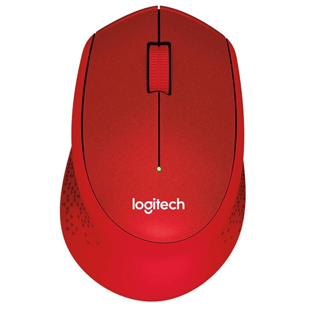 Logitech M330 Silent Mouse Kırmızı 910-004911