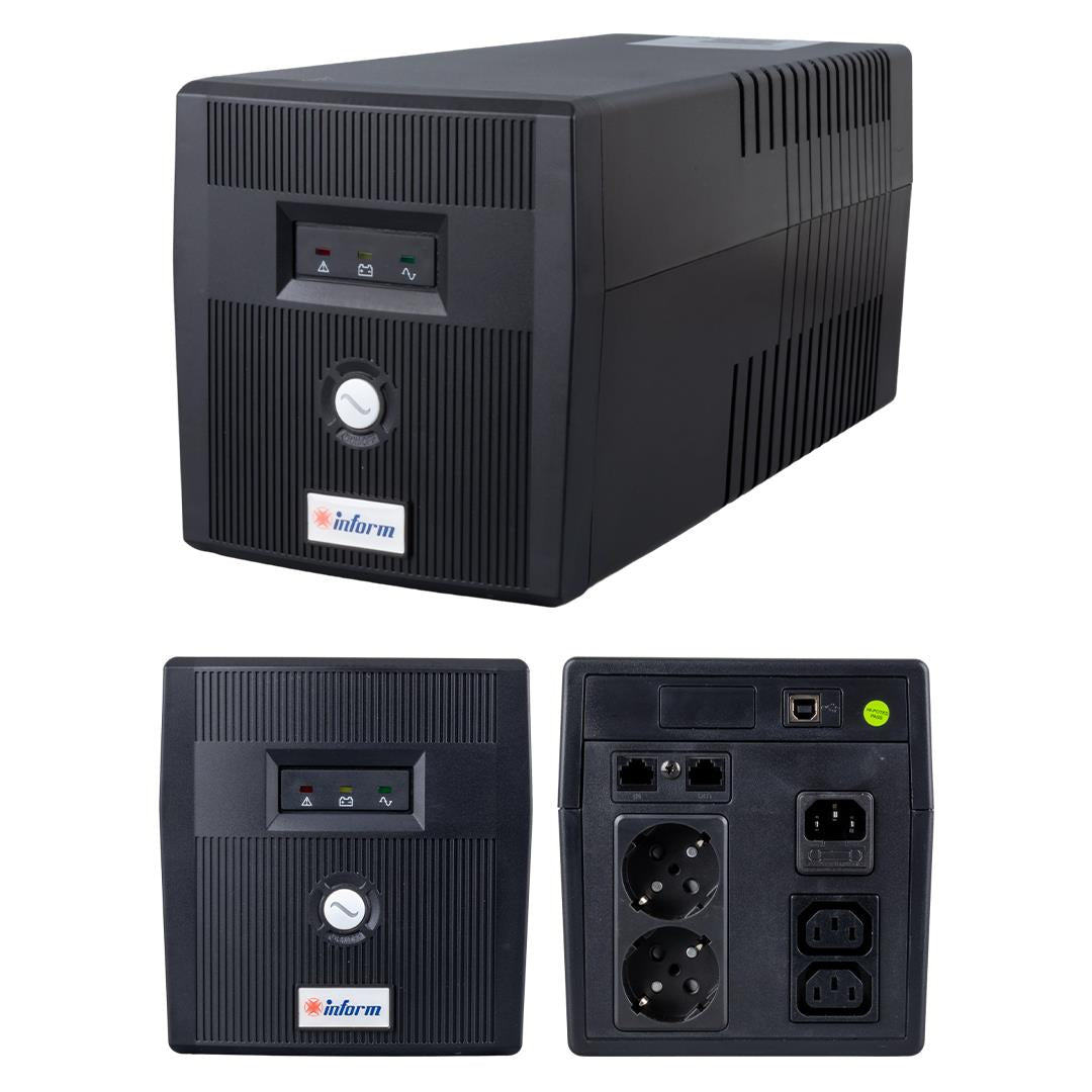 İNFORM GUARDIAN 1200VA UPS (2x 7AH) 5-12dk