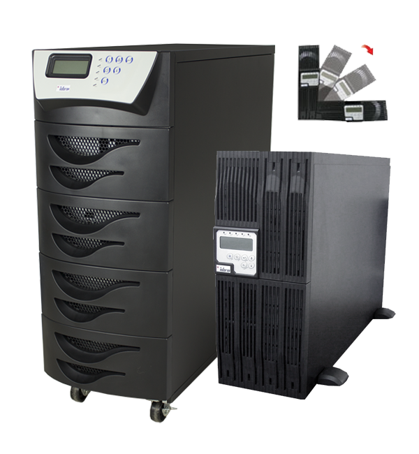 İNFORM DSP MULTİPOWER 6KVA 1F-1F ONLINE (20x4,5Ah)- RACK TOWER