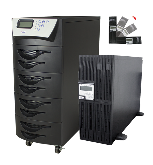 İNFORM DSP MULTİPOWER 6KVA 1F-1F ONLINE (20x4,5Ah)- RACK TOWER