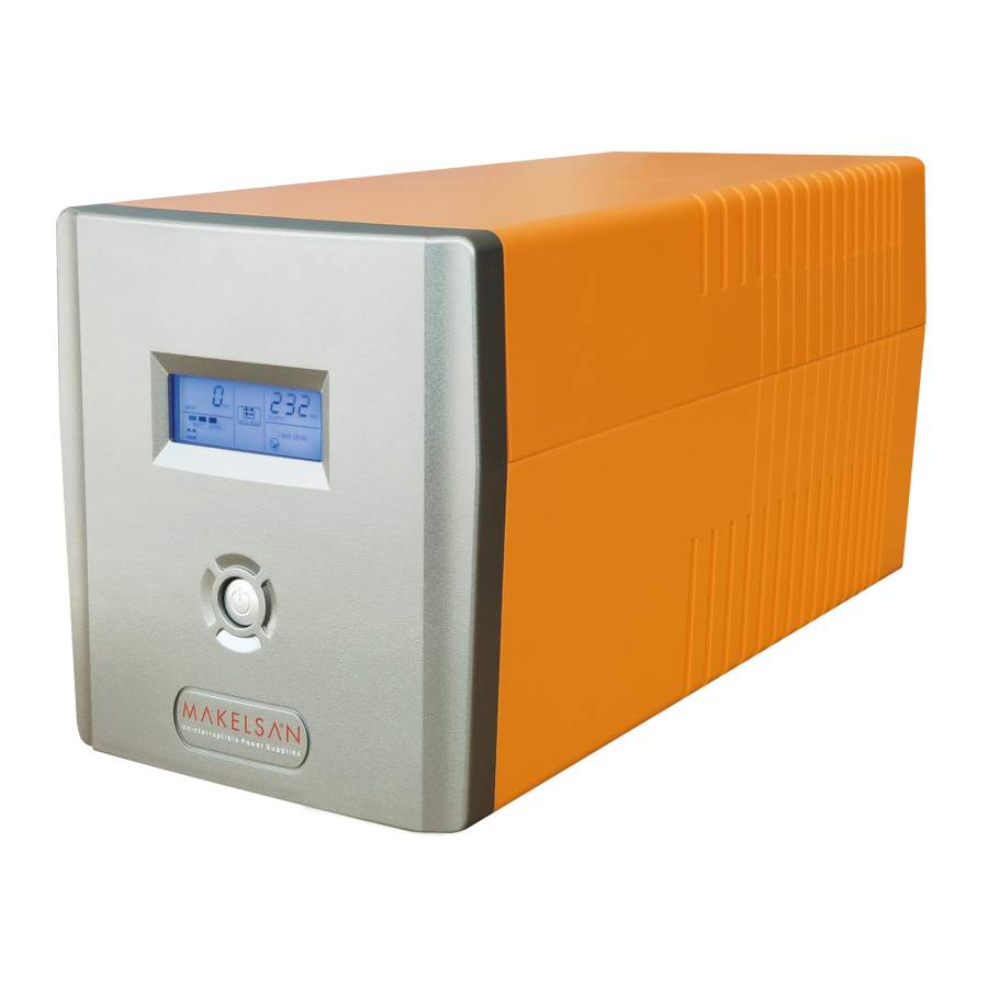 MAKELSAN LION 1500VA LCD/USB (2x 9AH)  5-10dk