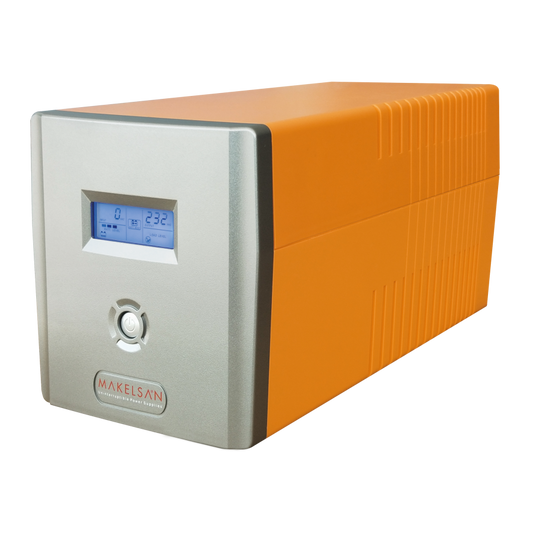 MAKELSAN LION 1500VA LCD/USB (2x 9AH)  5-10dk