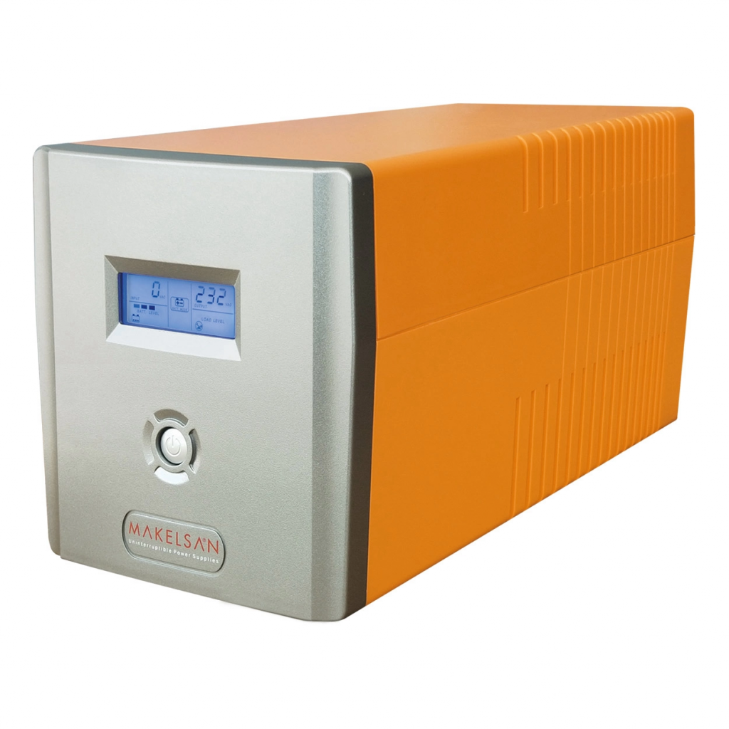 MAKELSAN LION 1200VA LCD (2x 7AH) Lıne Int.