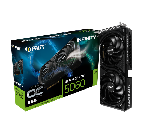 Palit RTX5060 INFINITY 2 OC V1 8GB 128Bit GDDR7