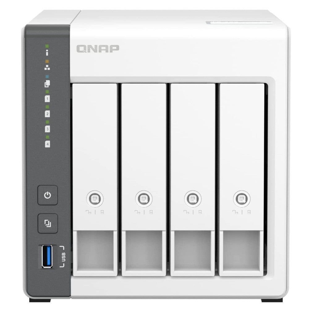 QNAP TS-433-4GB RAM 4 Hdd Yuvalı Tower NAS