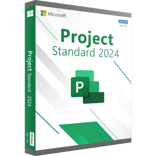 Microsoft Project Standart 2024 ESD Lisans EP2-07057